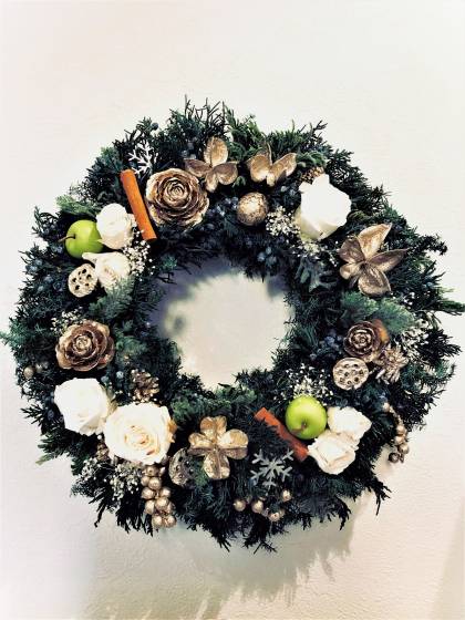 Christmas wreath☆彡