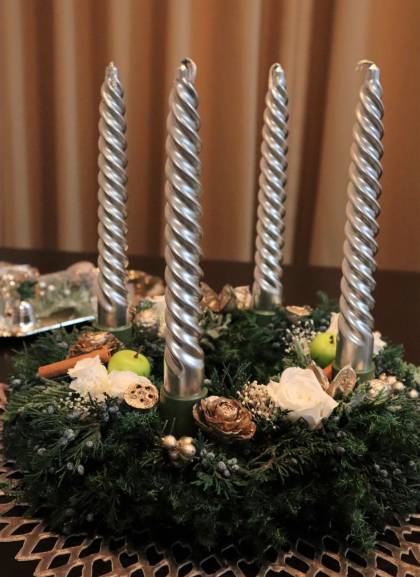 Advent wreath☆彡②